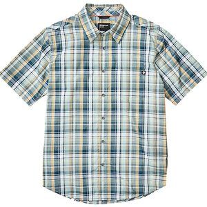 NWT Marmot Lykken Plaid Short-Sleeve Performance Woven Shirt - Crushed Mint